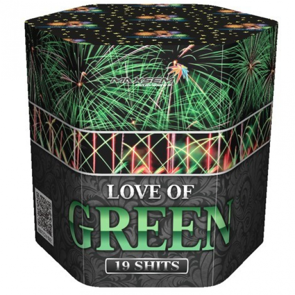 19-зарядні салютні установки - LOVE OF GREEN